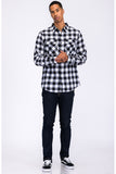 FLANNEL LONG SLEEVE SHIRT Lime Milo