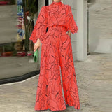 Women Trousers, Long Sleeve Graffiti Jumpsuit Silver Sam