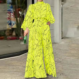 Women Trousers, Long Sleeve Graffiti Jumpsuit Silver Sam