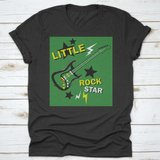 Little Rock Star, Kids Boys T Shirt Designs Trendy Style T-Shirt