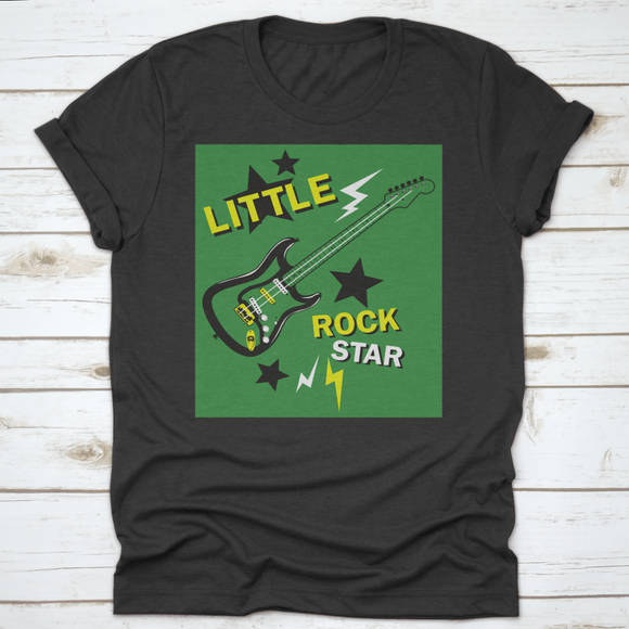 Little Rock Star, Kids Boys T Shirt Designs Trendy Style T-Shirt