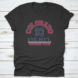Colorado Ath. Dept. Slogan Vector Illustration For T-Shirt And Other