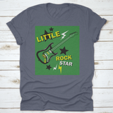 Little Rock Star, Kids Boys T Shirt Designs Trendy Style T-Shirt