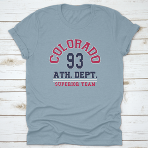 Colorado Ath. Dept. Slogan Vector Illustration For T-Shirt And Other