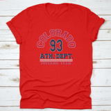 Colorado Ath. Dept. Slogan Vector Illustration For T-Shirt And Other