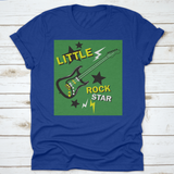 Little Rock Star, Kids Boys T Shirt Designs Trendy Style T-Shirt
