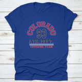 Colorado Ath. Dept. Slogan Vector Illustration For T-Shirt And Other