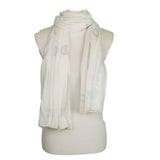 OMSutra Gayatri Mantra Prayer Shawl Alabaster