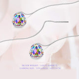 Aurora Borilles Chandelier Threader Drop Earrings