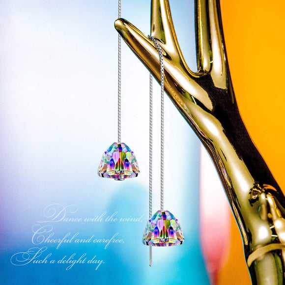 Aurora Borilles Chandelier Threader Drop Earrings