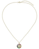 Rainbow Elements Pendant Necklaces 14K Gold Plated (3 Options) Pear Iphigenia