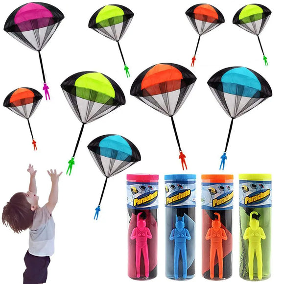 Hand Throwing Mini Soldier Parachute
