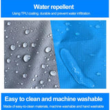 Waterproof Portable Camping Picnic Mat 82x78 Inches Coffee Jasper