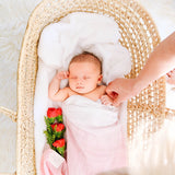 Petal - Organic Swaddle Blanket Blue Thalassa