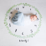 Sky - Organic Swaddle Blanket Blue Thalassa