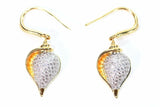 Conch Shell Earrings Silver Hestia