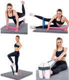 Resistance Body Bands with Carry Bag - Set of 5