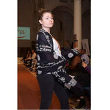 OMSutra Karma Mantra Yoga Prayer Shawl Alabaster