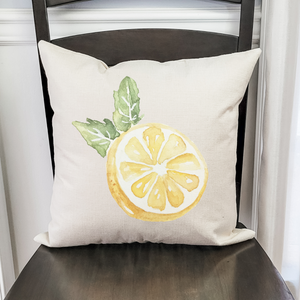 Lemon Pillow Cover
