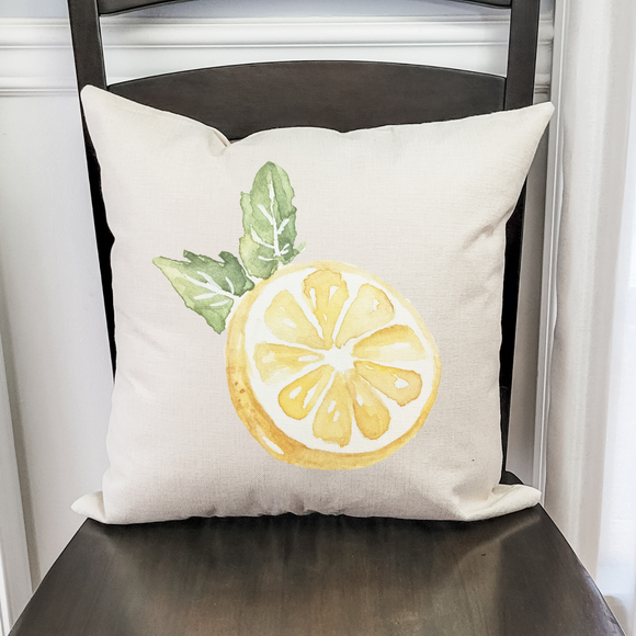 Lemon Pillow Cover