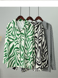 Loose Stripe Shirt & Pants Set