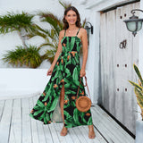 Bohemian High-waist Split Dress Silver Sam