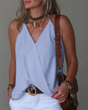 Loose Casual V-Neck Top