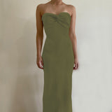 Elegant Off Shoulder Rib Knitted Midi Dress Silver Sam