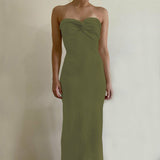 Elegant Off Shoulder Rib Knitted Midi Dress Silver Sam