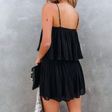 Sleeveless Camisole Jumpsuit Backless Bodysuit
