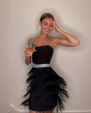 Sleeveless Fringed Dress Silver Sam