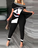 Printed Fashion 2-Piece Suit
