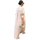 Printed Sunscreen Long Jacket Silver Sam