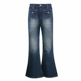 Wide Leg Baggy Pants Casual Cargo Jeans