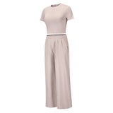 Short Sleeve T-Shirt & Long Pants Set