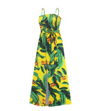 Bohemian High-waist Split Dress Silver Sam