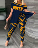 Printed Fashion 2-Piece Suit