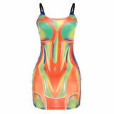 3D Body Print Dress