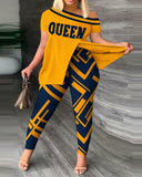 Printed Fashion 2-Piece Suit