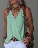 Loose Casual V-Neck Top