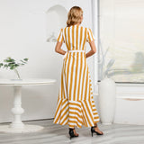 Striped Swing Dress