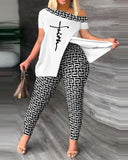 Printed Fashion 2-Piece Suit