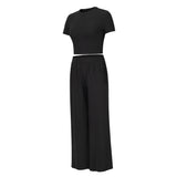 Short Sleeve T-Shirt & Long Pants Set