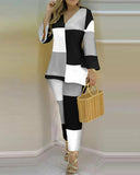 Printed Fashion 2-piece Suit