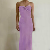 Elegant Off Shoulder Rib Knitted Midi Dress Silver Sam