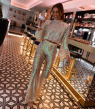 Sequin Two-piece Suit