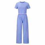 Short Sleeve T-Shirt & Long Pants Set