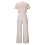 Short Sleeve T-Shirt & Long Pants Set