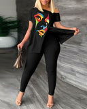 Printed Fashion 2-Piece Suit