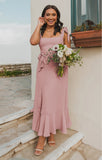 Sleeveless High Split Dress